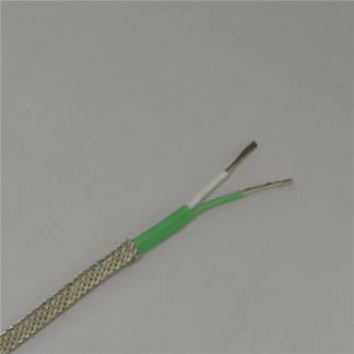 Cable de extensión de termopar tipo KX-PTFE / PTFE / SSB-2 × 7 / 0.2