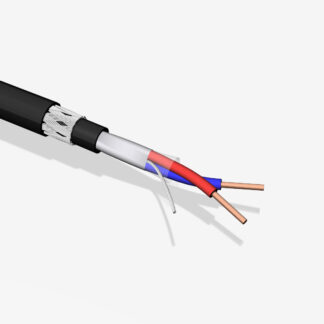 CABLE BLINDADO DRENAJE CUBIERTA INTERNA ARMADO PAR SÓLIDO