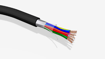 CABLE MULTIPAR SÓLIDOS BLINDAJE GENERAL DRENAJE